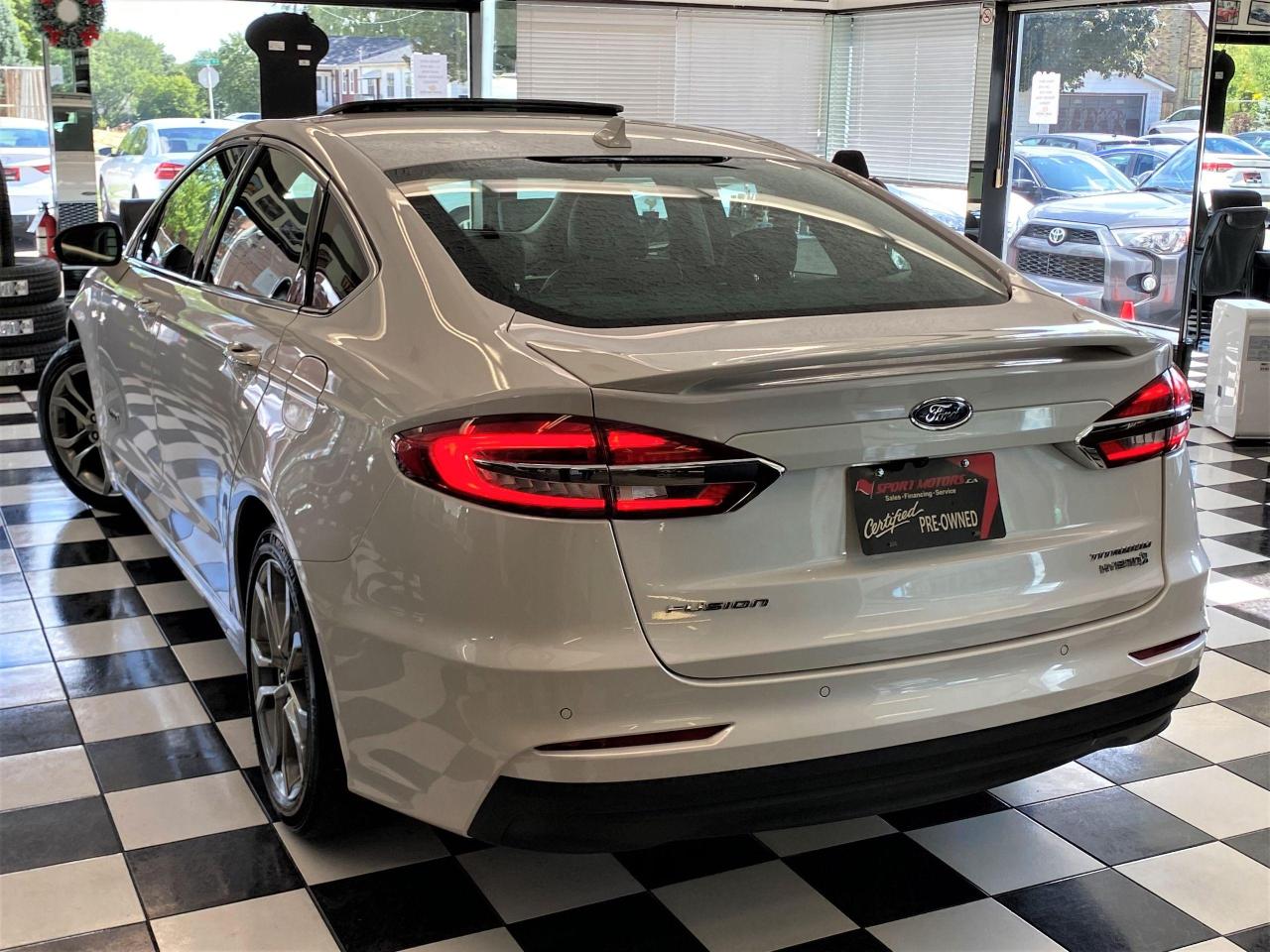 2019 Ford Fusion Hybrid Titanium+Nav+Cooled Seats+Tech PKG+Accident Free - Photo #12