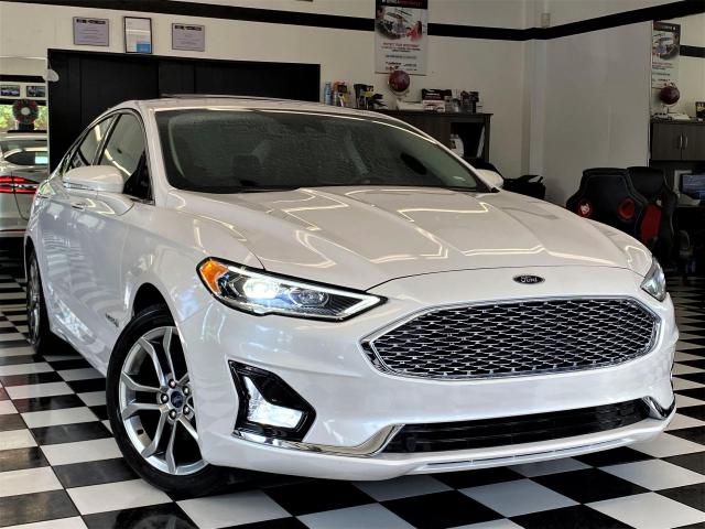 2019 Ford Fusion Hybrid Titanium+Nav+Cooled Seats+Tech PKG+Accident Free Photo13