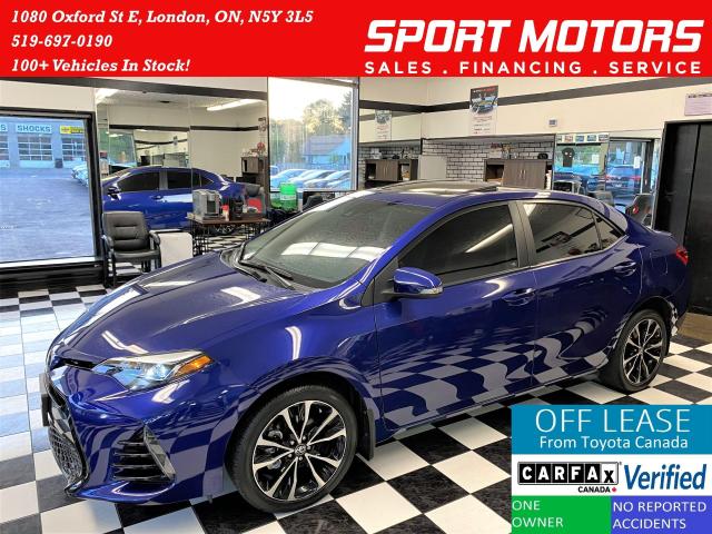 2017 Toyota Corolla SE+Tinted+Sunroof+Adaptive Cruise+ACCIDENT FREE Photo1