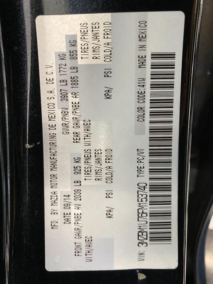 2015 Mazda MAZDA3 GX+New Tires & Brakes+A/C+ACCIDENT FREE - Photo #39