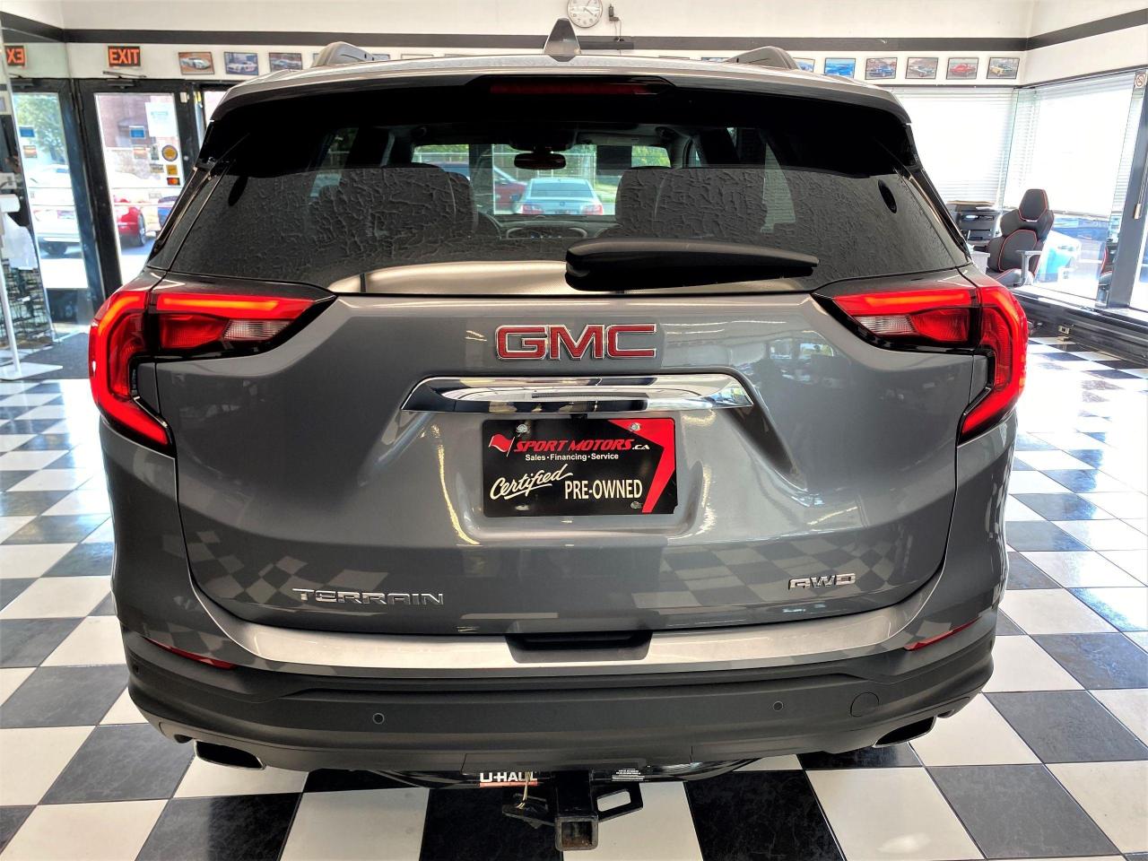 2018 GMC Terrain SLE AWD TECH+Red Leather+BSM+ROOF+ACCIDENT FREE - Photo #3
