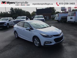 Used 2017 Chevrolet Cruze LT  - Heated Seats -  Touch Screen for sale in Kemptville, ON