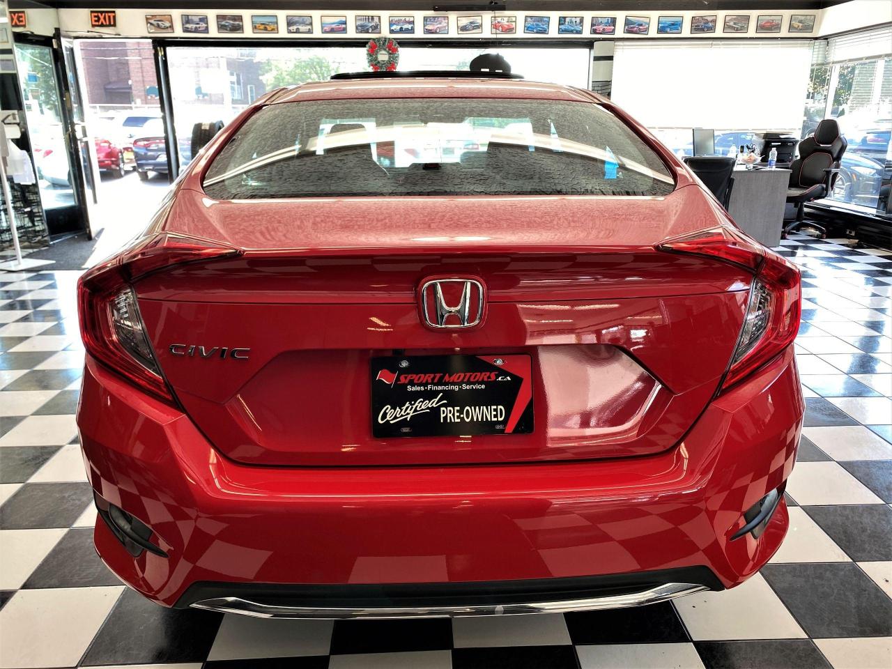 2019 Honda Civic EX+Lane Keep+Camera+Apple Play+Roof+Accident Free - Photo #3