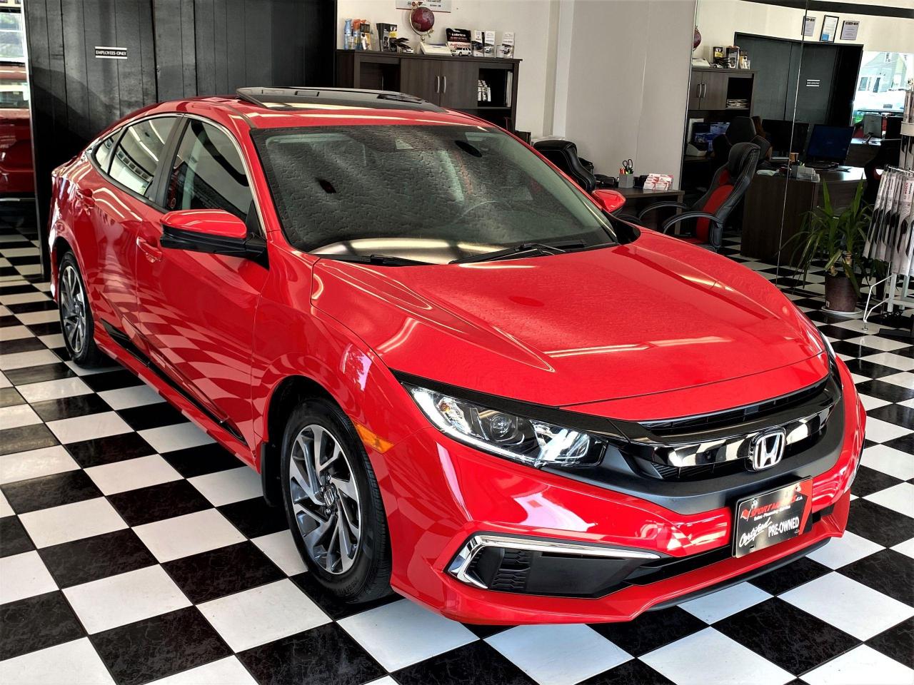 2019 Honda Civic EX+Lane Keep+Camera+Apple Play+Roof+Accident Free - Photo #5