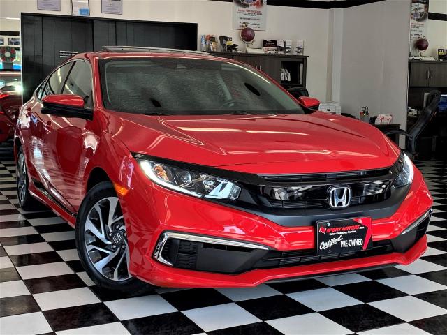 2019 Honda Civic EX+Lane Keep+Camera+Apple Play+Roof+Accident Free Photo14