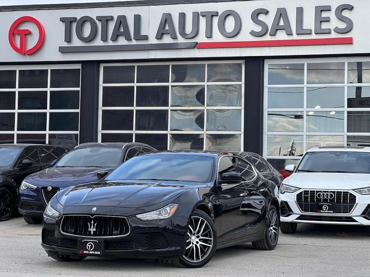 Used 2016 Maserati Ghibli SQ4 404HP | RED LEATHER | FINANCE for sale in North York, ON