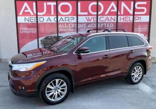 Used 2016 Toyota Highlander XLE-ALL CREDIT ACCEPTED for sale in Toronto, ON