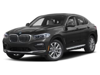 This 2020 BMW X4 is powered by a 2.0L Inline-4 Turbo. Producing 248 Horsepower and 258 Torque. xDrive All-Wheel Drive. This BMW is built with the Premium Essential Package and M Sport Package. Features: Universal Remote Control, Comfort Access, Ambient Lighting, Heated Front Seats, Heated Steering Wheel, M Sport Brakes, M Aerodynamics Package, M Leather Steering Wheel, BMW Gesture Control, and Wireless Charging.