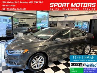 Used 2016 Ford Fusion SE+Camera+Heated Seats+New Tires+ACCIDENT FREE for sale in London, ON