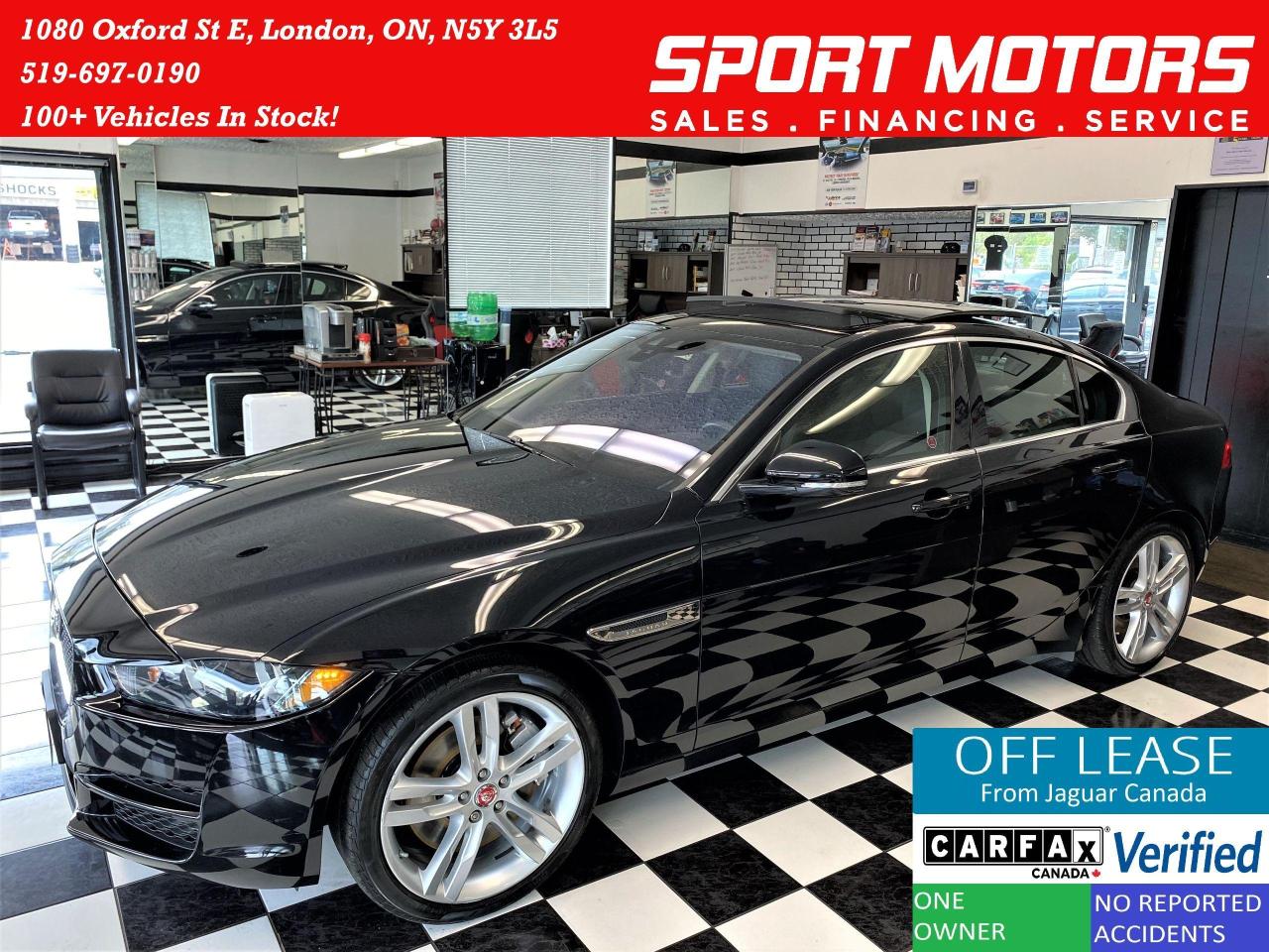 Used 2017 Jaguar XE Prestige AWD 3.0L V6+Camera+Roof+GPS+ACCIDENT FREE for sale in London, ON