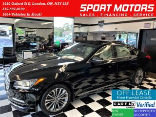 Used 2016 Hyundai Genesis Luxury AWD+Cooled Seats+Apple Play+ACCIDENT FREE for sale in London, ON