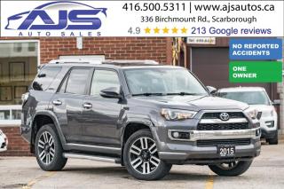 Used 2015 Toyota 4Runner Limited for sale in Scarborough, ON