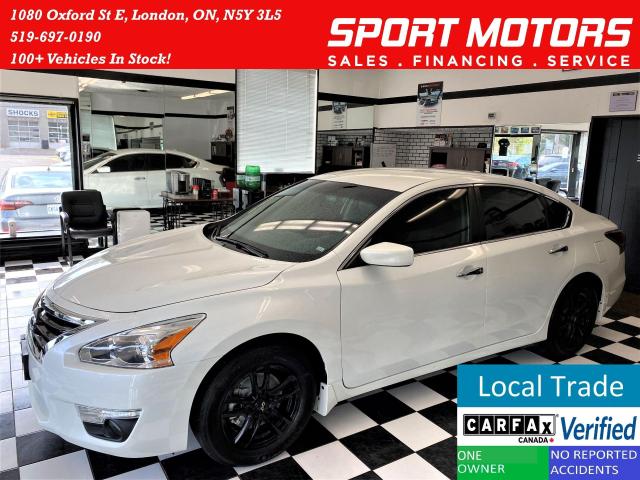 2015 Nissan Altima 2.5 S+2 Tone Heated Leather+Camera+ACCIDENT FREE