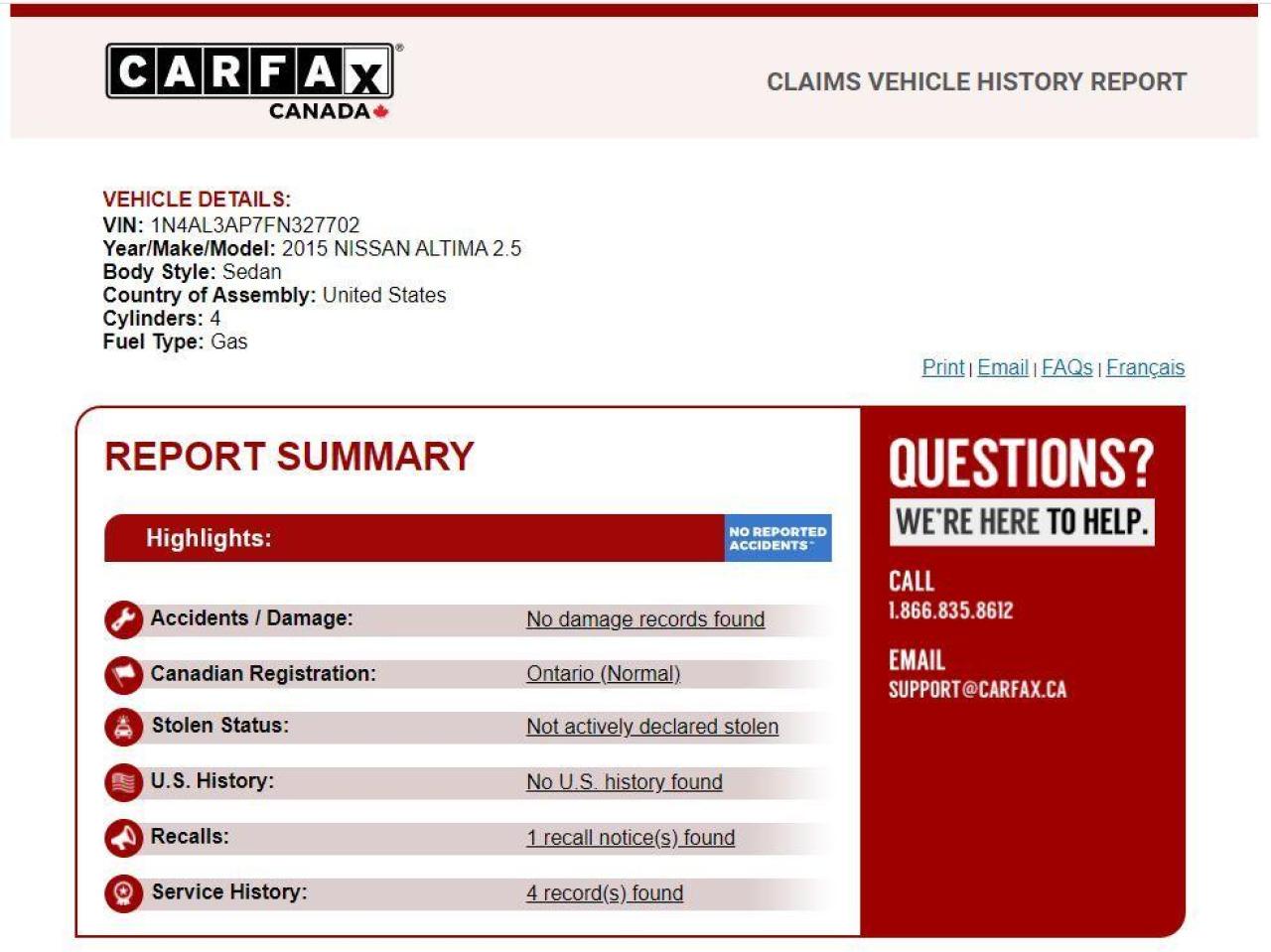 2015 Nissan Altima 2.5 S+2 Tone Heated Leather+Camera+ACCIDENT FREE - Photo #12