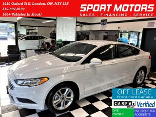 Used 2018 Ford Fusion SE TECH+ApplePlay+BlindSpot+LaneKeep+ACCIDENT FREE for sale in London, ON