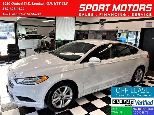 2018 Ford Fusion SE TECH+ApplePlay+BlindSpot+LaneKeep+ACCIDENT FREE Photo1