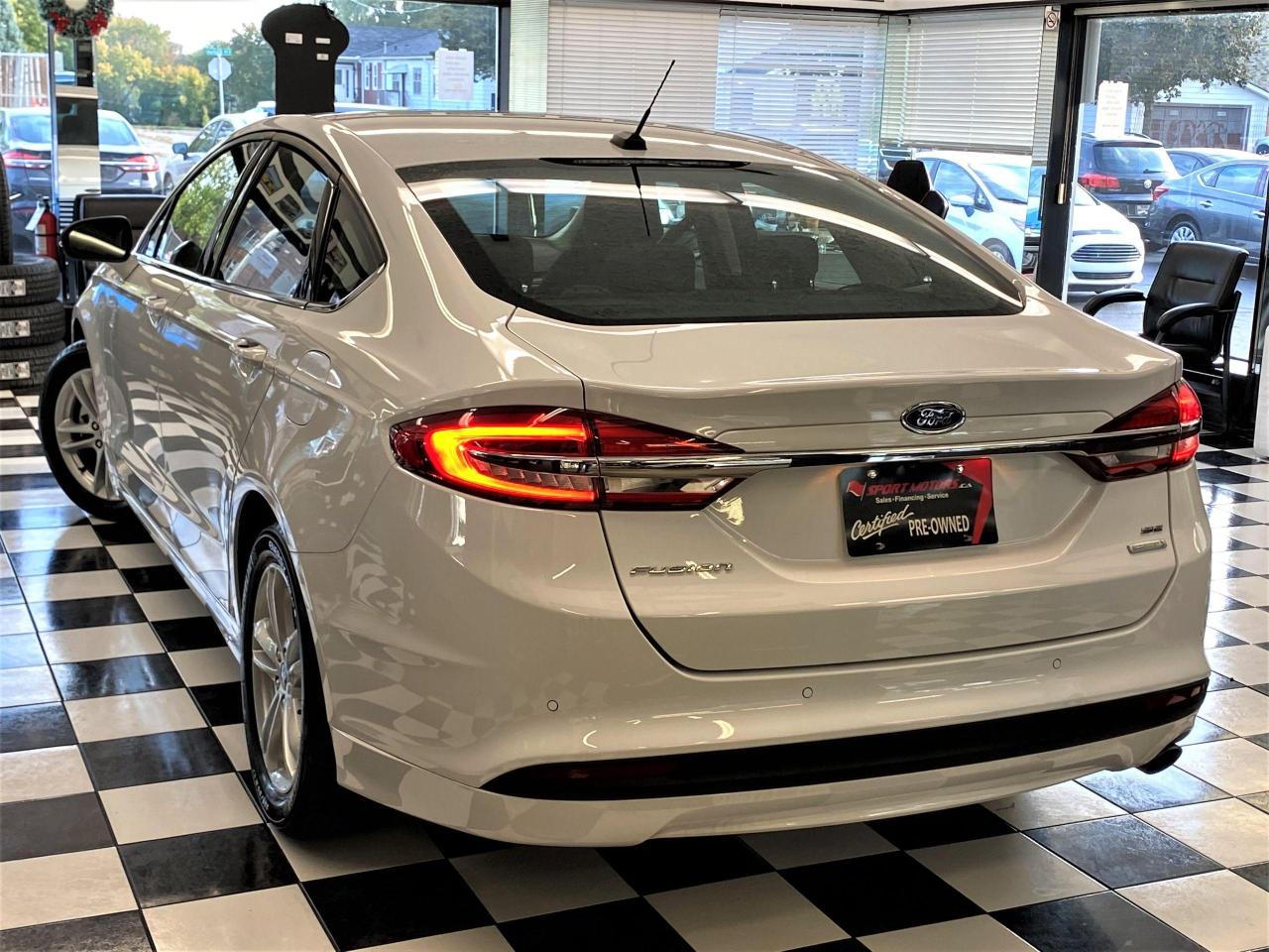 2018 Ford Fusion SE TECH+ApplePlay+BlindSpot+LaneKeep+ACCIDENT FREE - Photo #13