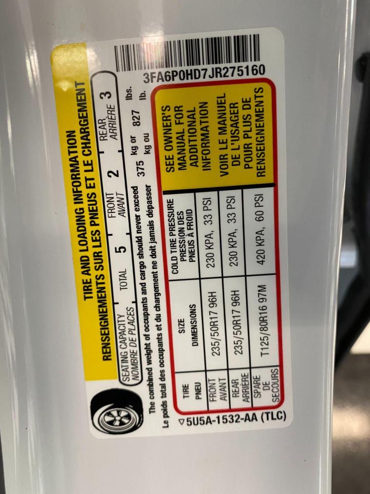 2018 Ford Fusion SE TECH+ApplePlay+BlindSpot+LaneKeep+ACCIDENT FREE - Photo #45