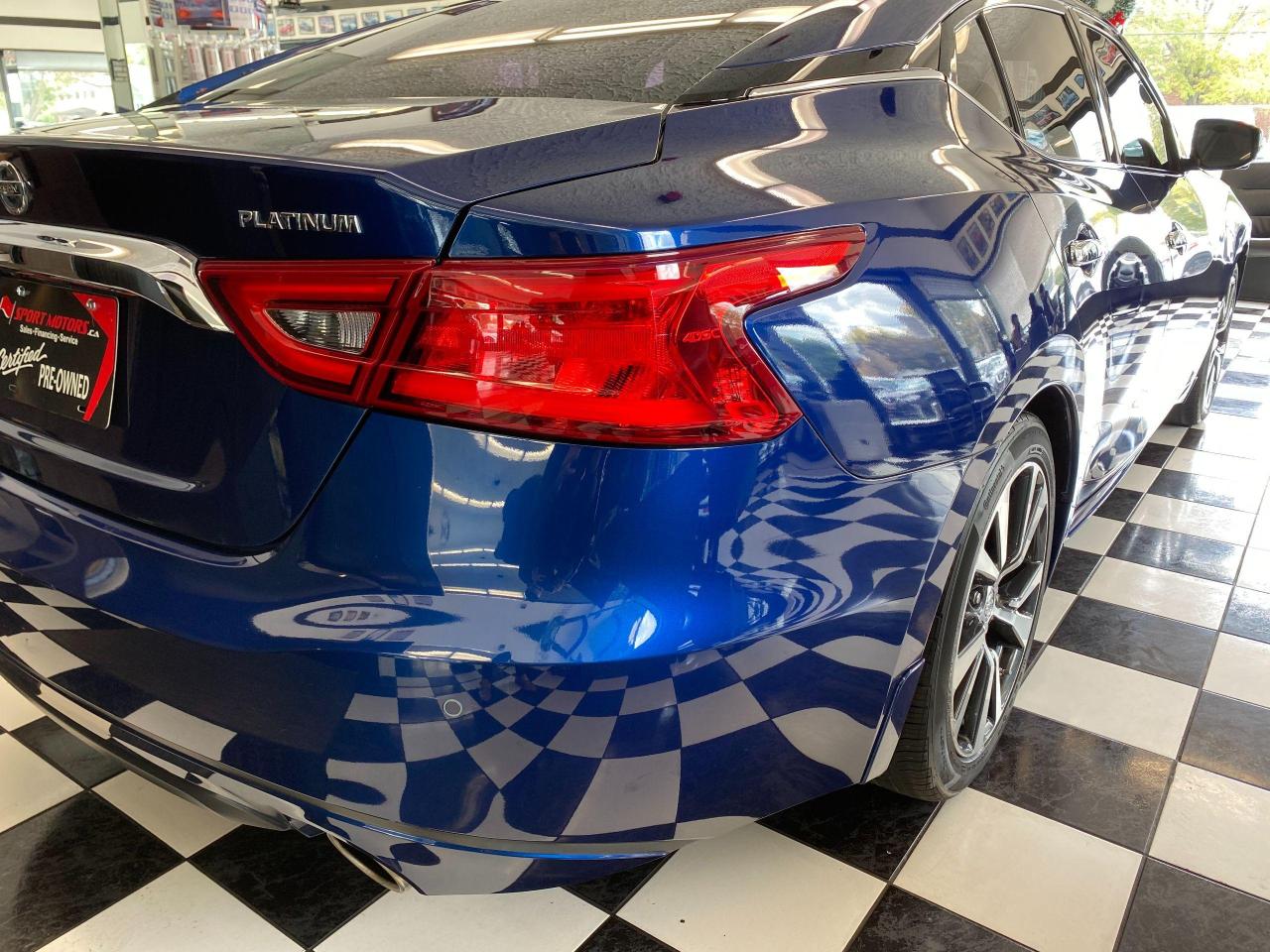 2016 Nissan Maxima Platinum+Service Records Since Day 1+ACCIDENT FREE - Photo #39