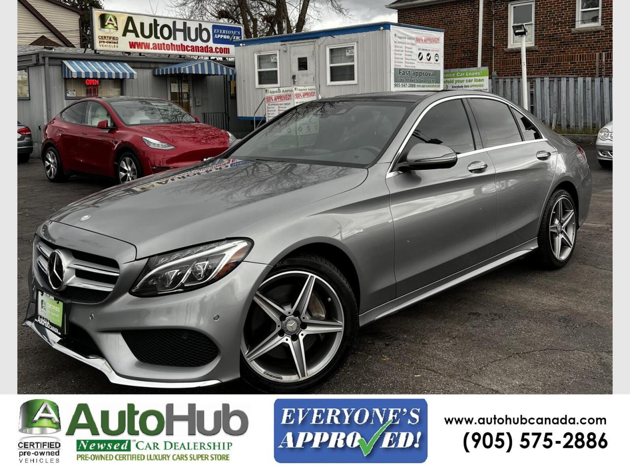 Used 2016 Mercedes-Benz C-Class C300 4MATIC/Premium Plus/Sport/LED Lights/AMG Pkg/Drive&Lane Assist Pkg! for sale in Hamilton, ON