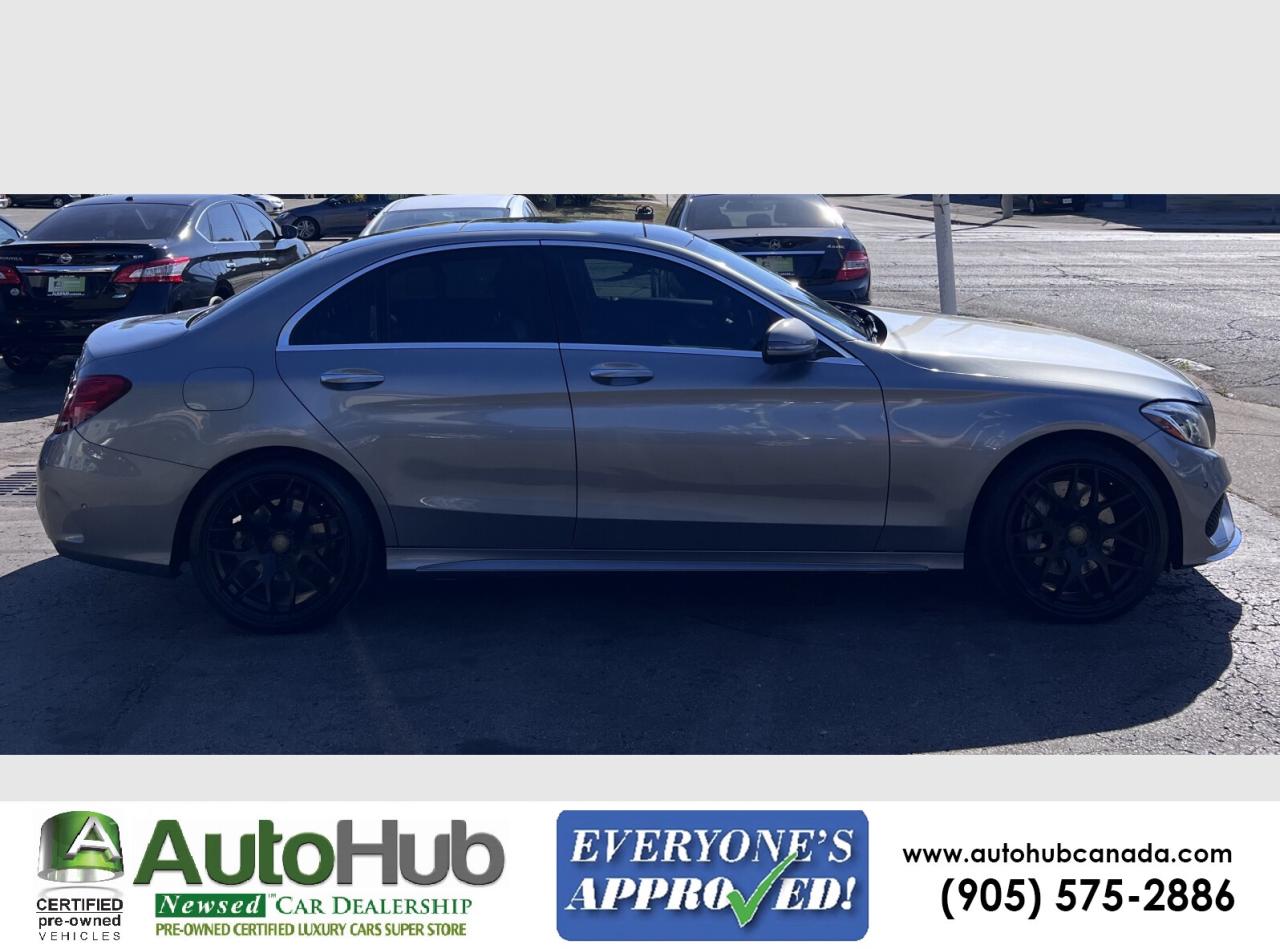 2016 Mercedes-Benz C-Class C300 4MATIC/Premium Plus/Sport/LED Lights/AMG Pkg/Drive&Lane Assist Pkg! Photo