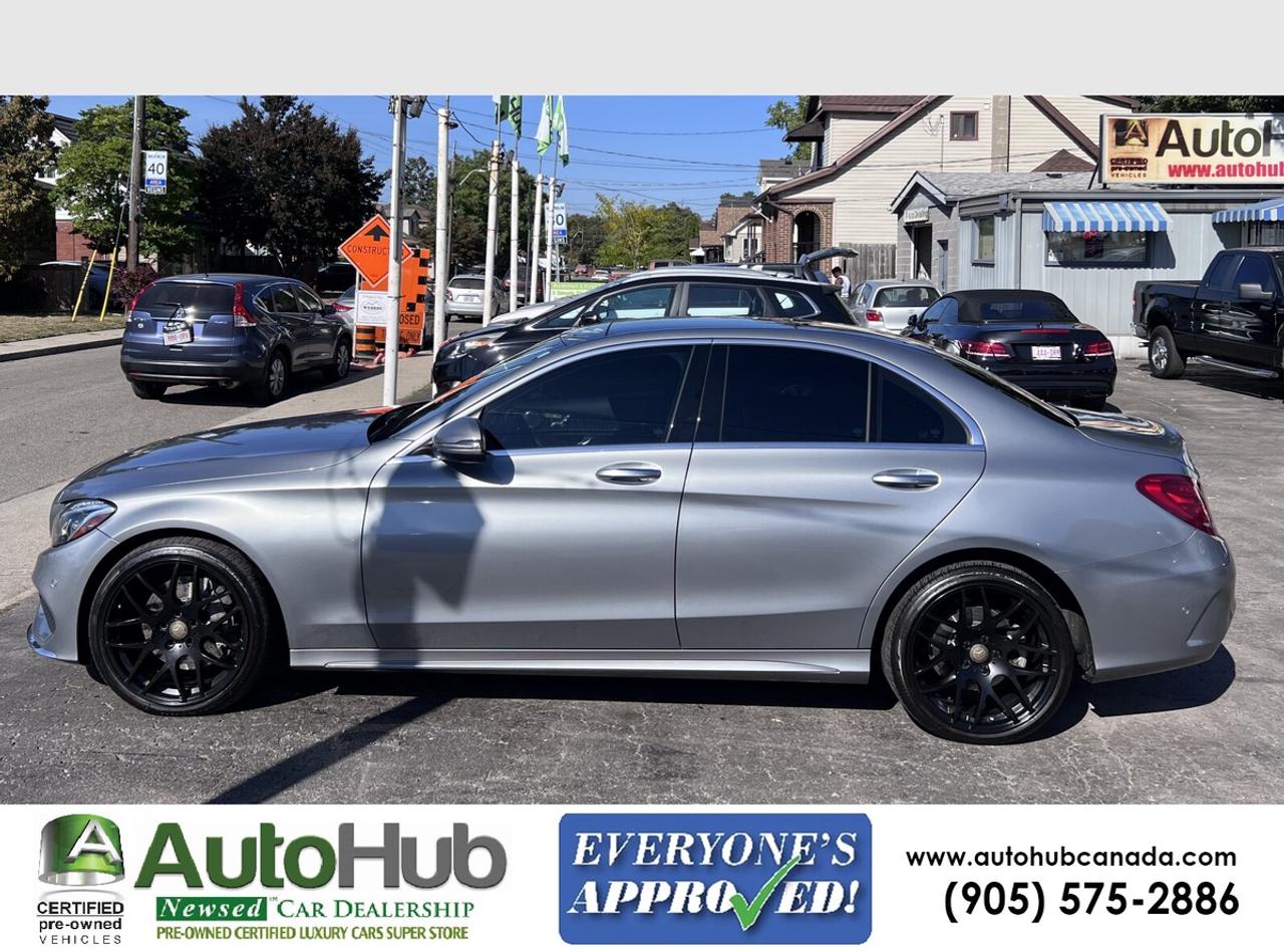 2016 Mercedes-Benz C-Class C300 4MATIC/Premium Plus/Sport/LED Lights/AMG Pkg/Drive&Lane Assist Pkg! Photo
