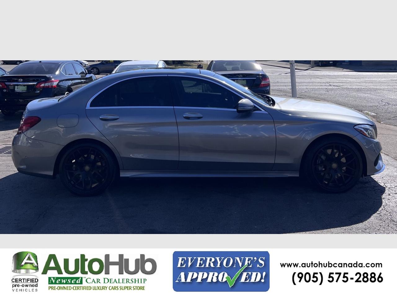 2016 Mercedes-Benz C-Class C300 4MATIC/Premium Plus/Sport/LED Lights/AMG Pkg/Drive&Lane Assist Pkg! Photo