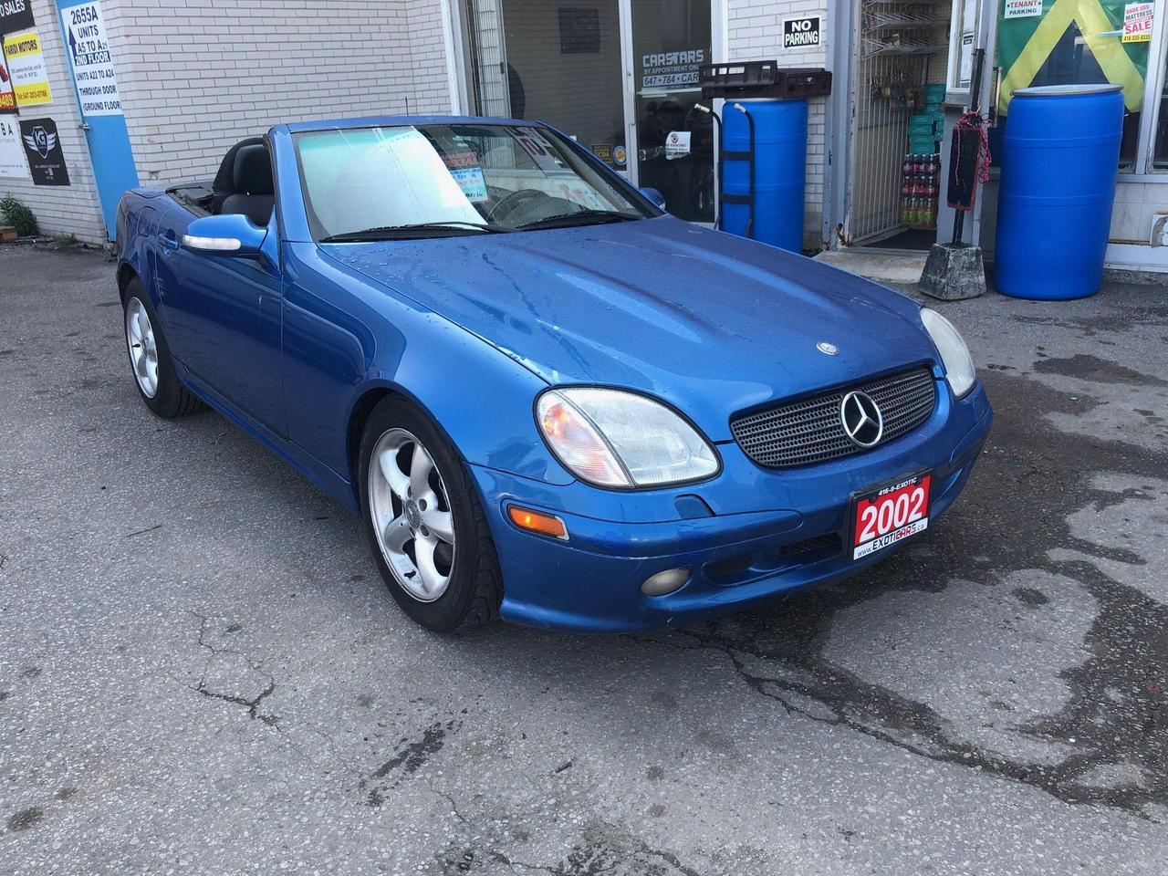 2002 Mercedes-Benz SLK Powerful 3.2L V6, Auto, Power Top. Certified Photo