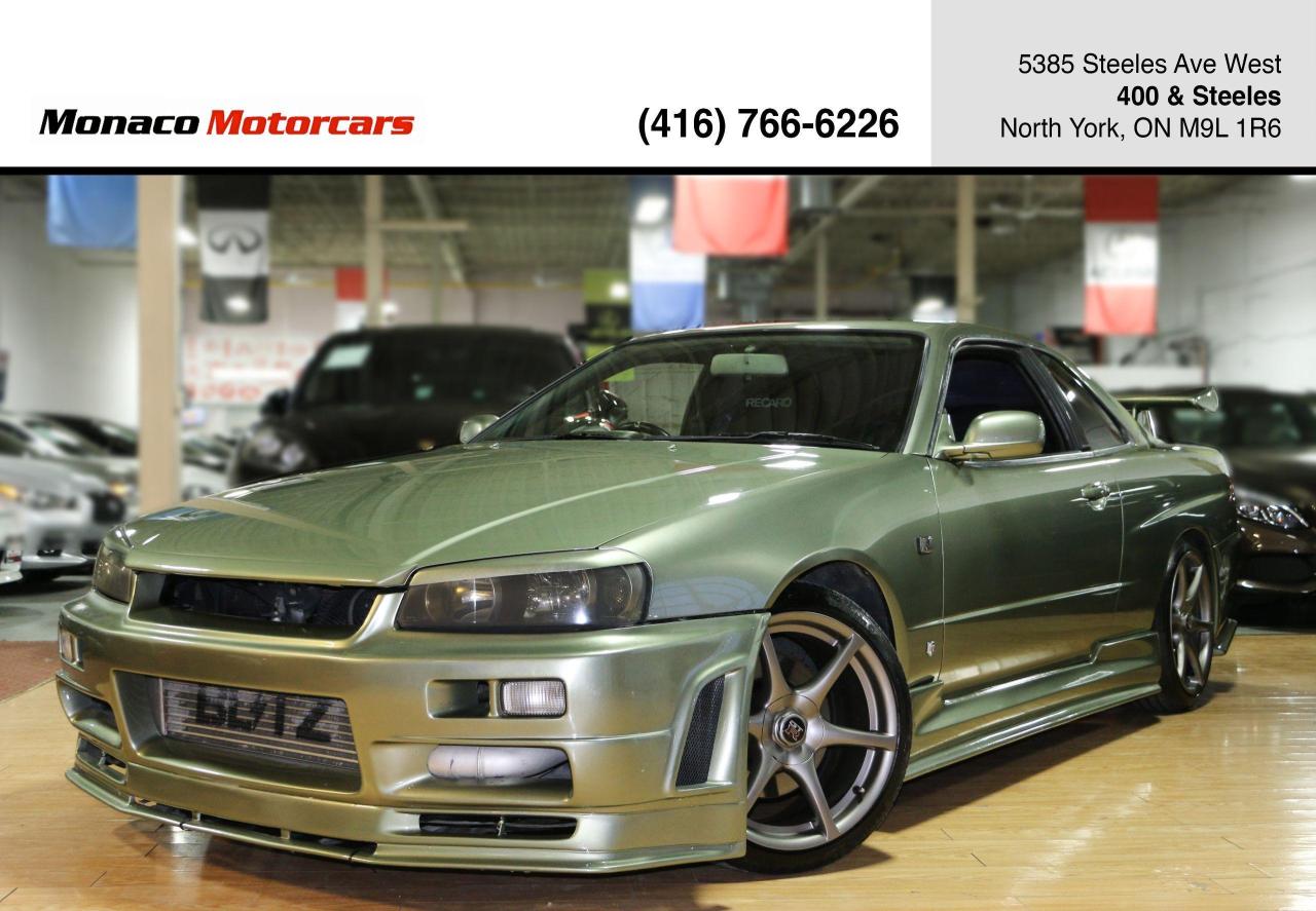 Used 1999 Nissan Skyline R34 GT-T - GT-R NISMO KIT|BLITZ|HKS|RECARO for