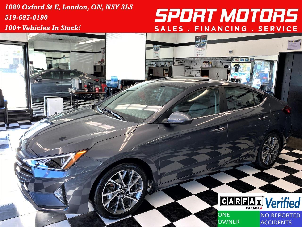 2020 Hyundai Elantra Luxury+Adaptive Cruise+Lane Keep+ACCIDENT FREE