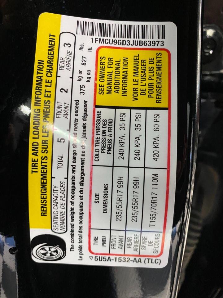 2018 Ford Escape SE 4WD+Camera+New Tires & Brakes+ACCIDENT FREE - Photo #42