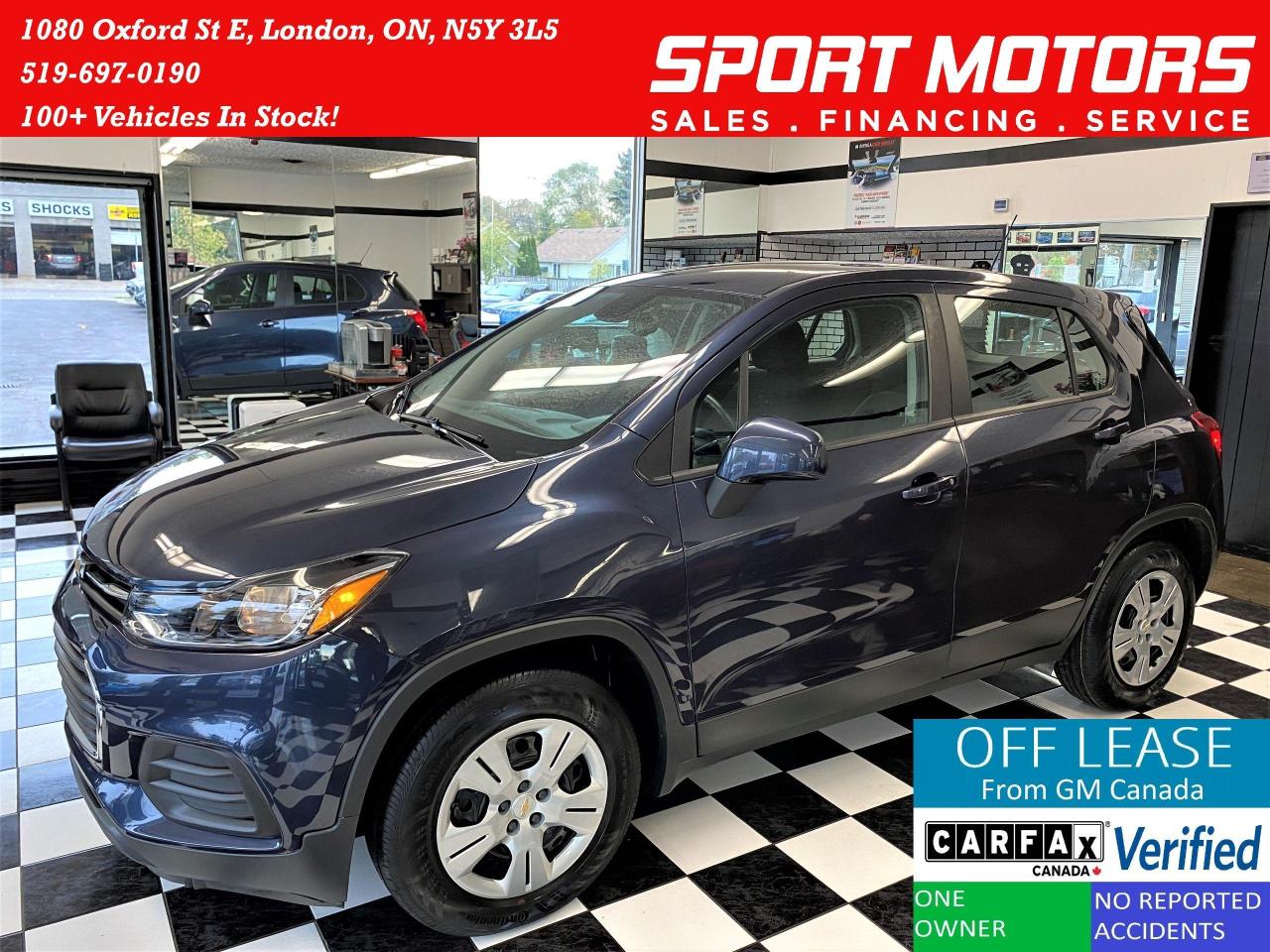 2019 Chevrolet Trax LS+Apple CarPlay+Camera+Bluetooth+ACCIDENT FREE