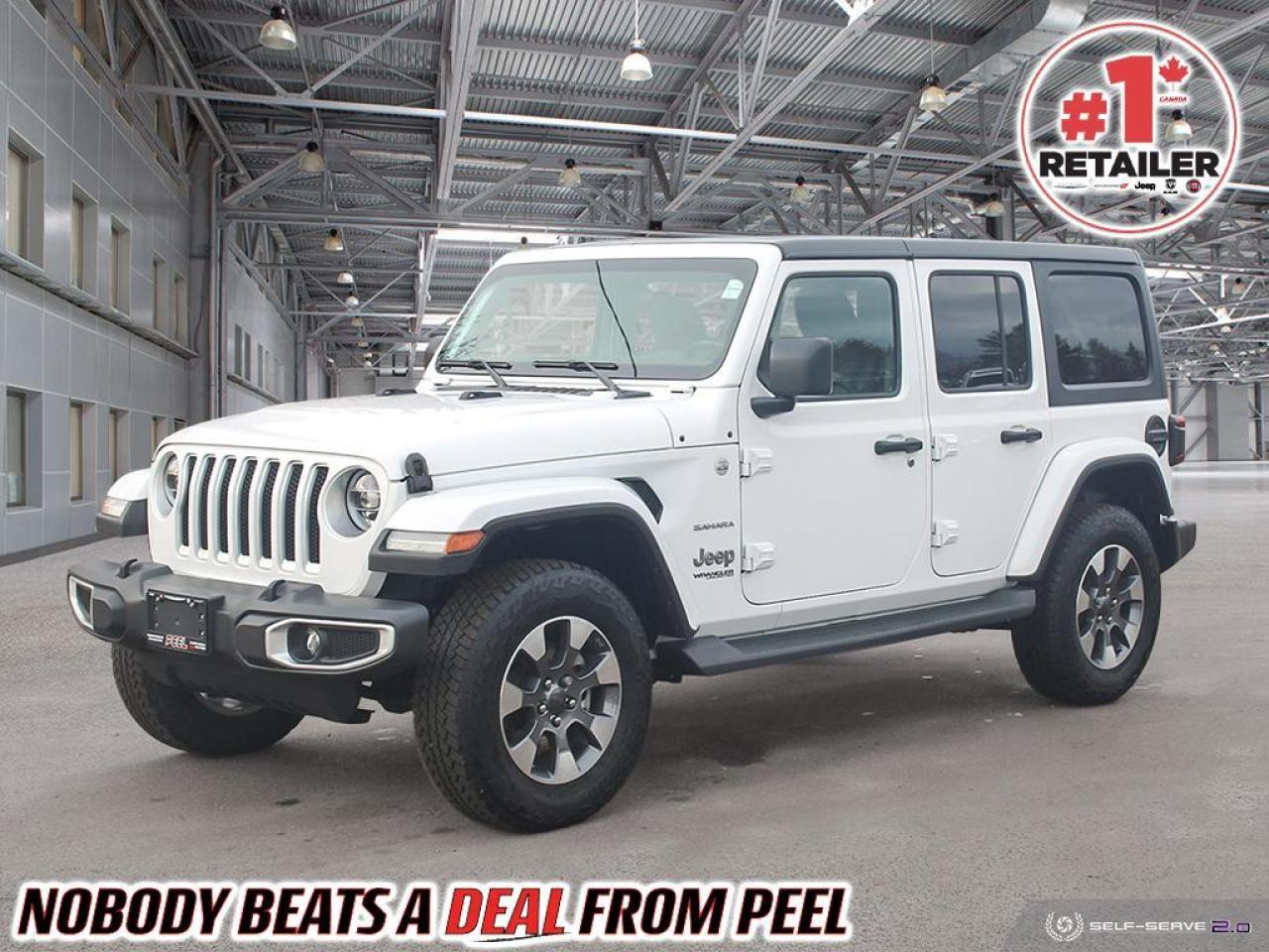 Used 2021 Jeep Wrangler Unlimited Sahara | Cold Wthr Grp | LED Lighting | Apple CarP for sale in Mississauga, ON