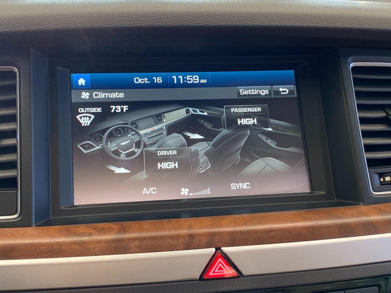 2015 Hyundai Genesis Technology+Adaptive Cruise+New Tires+ACCIDENT FREE Photo35