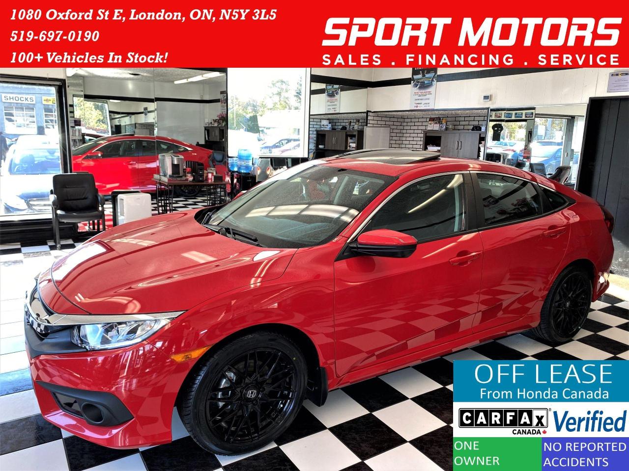 2017 Honda Civic EX+Adaptive Cruise+New Tires+ROOF+ACCIDENT FREE
