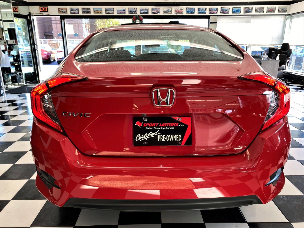 2017 Honda Civic EX+Adaptive Cruise+New Tires+ROOF+ACCIDENT FREE - Photo #3