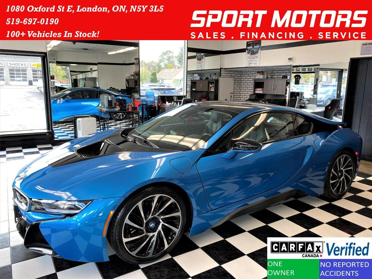 2016 BMW i8 TECH+360Camera+New Bridgestone Tires+ACCIDENT FREE