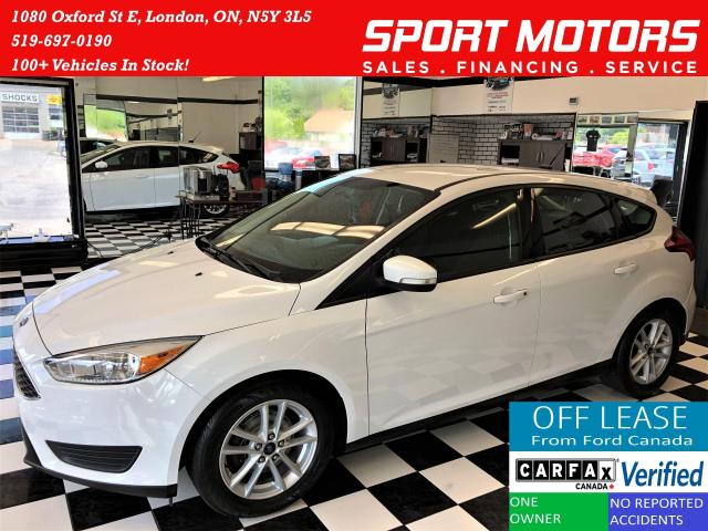 2016 Ford Focus SE+Camera+Heated Seats & Steering+AC+ACCIDENT FREE