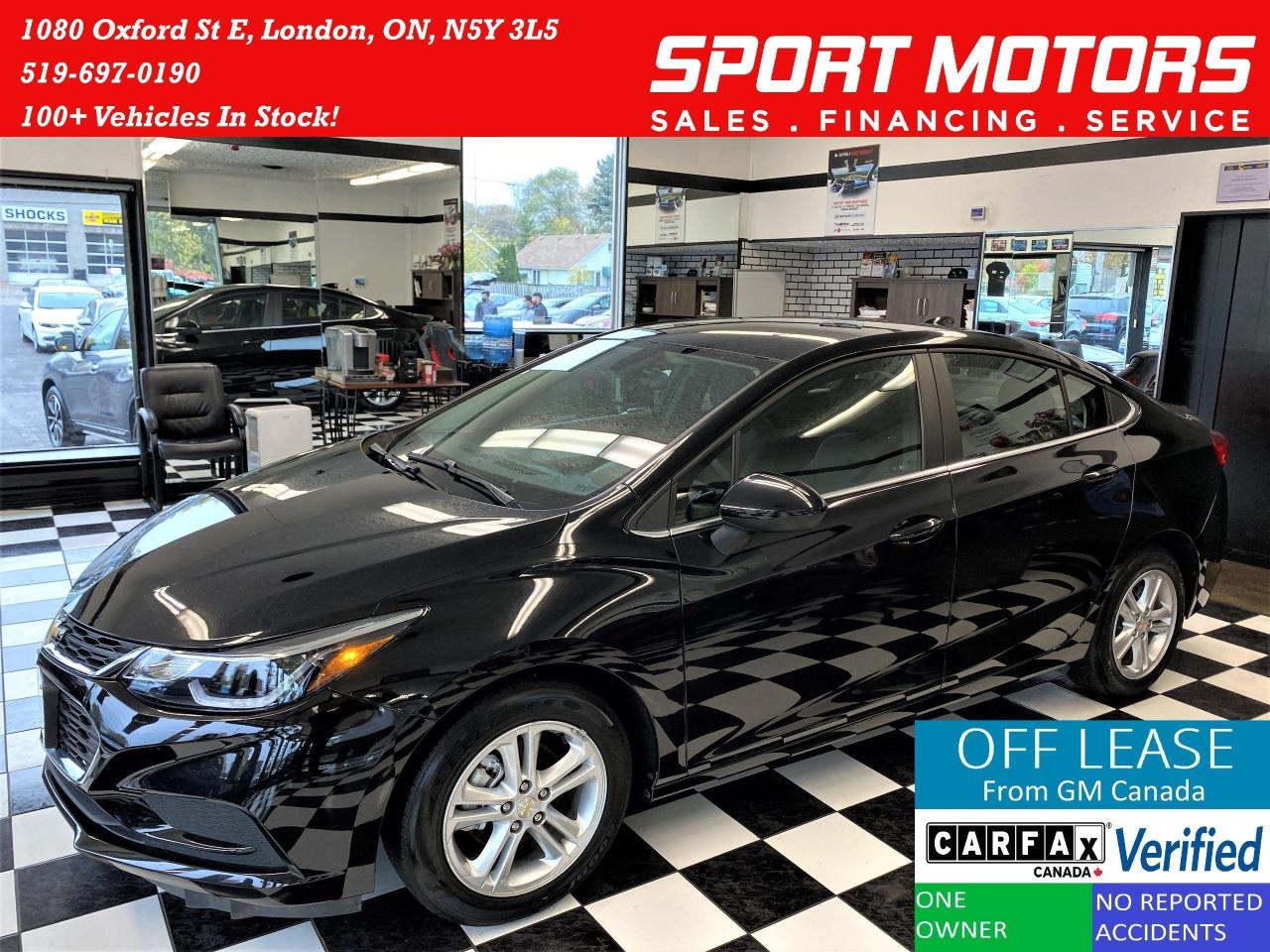 Used 2018 Chevrolet Cruze LT+Apple Play+Camera+Bluetooth+ACCIDENT FREE for sale in London, ON