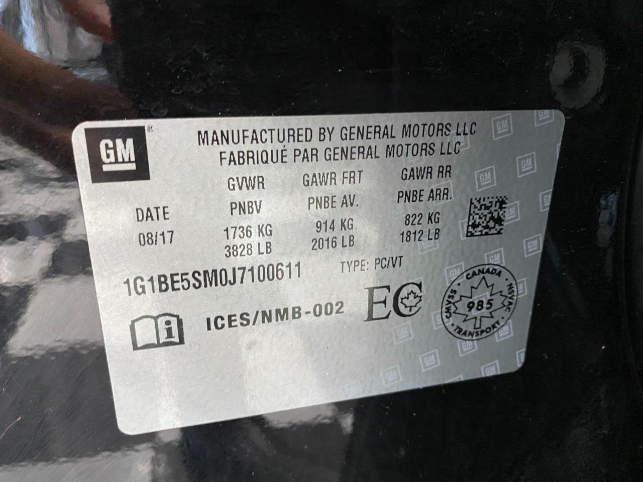 2018 Chevrolet Cruze LT+Apple Play+Camera+Bluetooth+ACCIDENT FREE - Photo #42