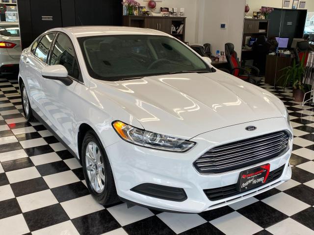 2015 Ford Fusion S+Camera+Bluetooth+New Dunlop Tires+ACCIDENT FREE Photo5