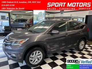 Used 2016 Honda CR-V EX AWD+New Brakes+Sunroof+Camera+ACCIDENT FREE for sale in London, ON