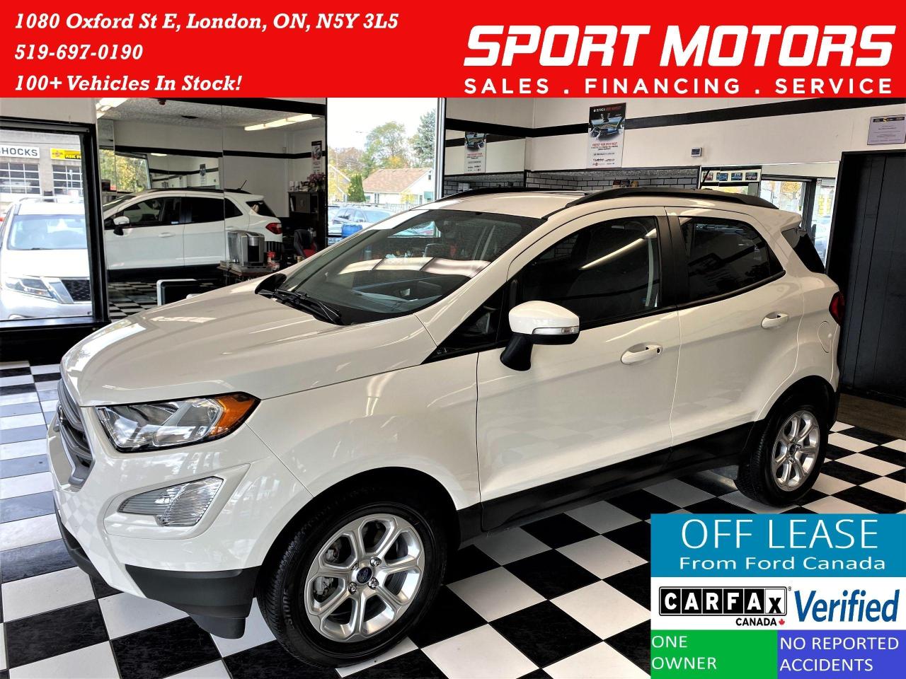 2018 Ford EcoSport SE+Apple Play+Heated Seats+Sunroof+ACCIDENT FREE - Photo #1