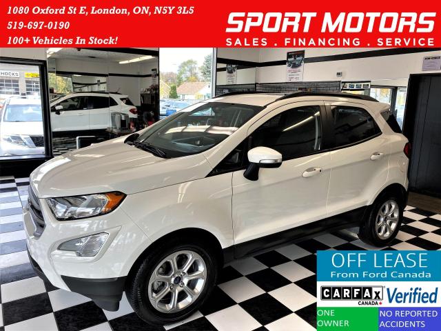 2018 Ford EcoSport SE+Apple Play+Heated Seats+Sunroof+ACCIDENT FREE