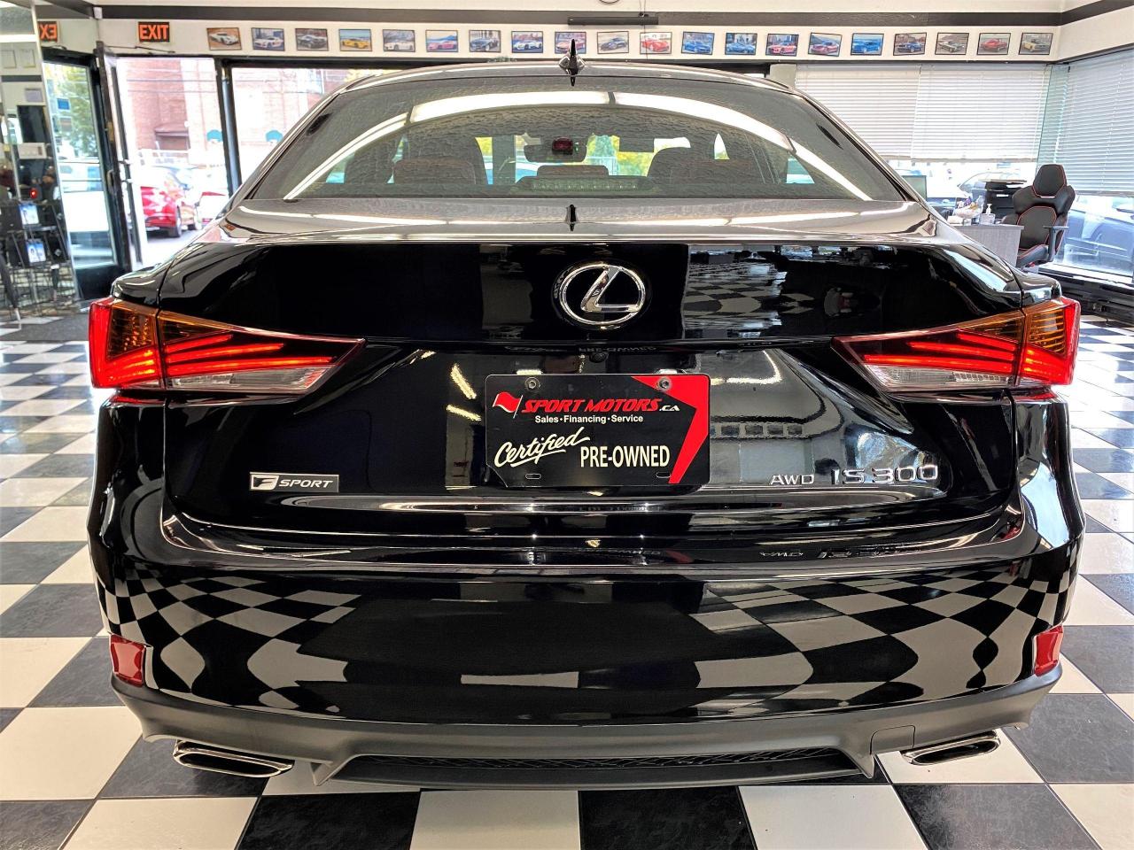 2018 Lexus IS IS300 AWD F SPORT+RedLeather+LaneKeep+ACCIDENT FRE - Photo #3
