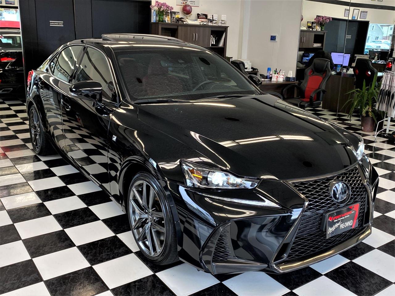 2018 Lexus IS IS300 AWD F SPORT+RedLeather+LaneKeep+ACCIDENT FRE - Photo #5