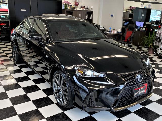 2018 Lexus IS IS300 AWD F SPORT+RedLeather+LaneKeep+ACCIDENT FRE Photo5
