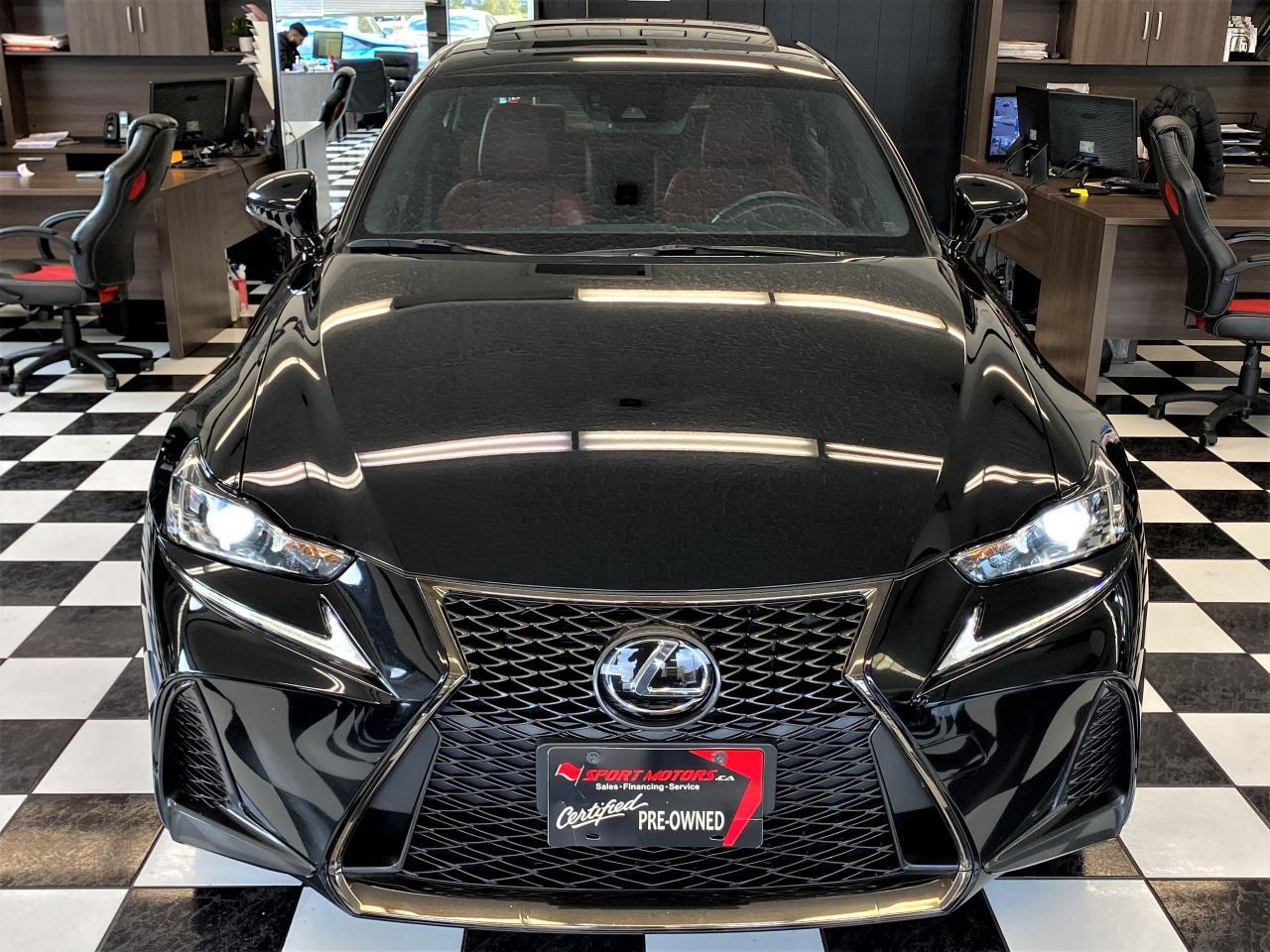 2018 Lexus IS IS300 AWD F SPORT+RedLeather+LaneKeep+ACCIDENT FRE - Photo #6