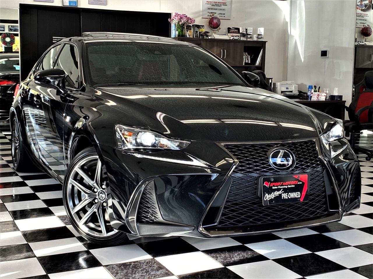 2018 Lexus IS IS300 AWD F SPORT+RedLeather+LaneKeep+ACCIDENT FRE - Photo #16