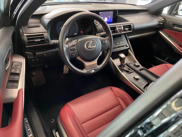 2018 Lexus IS IS300 AWD F SPORT+RedLeather+LaneKeep+ACCIDENT FRE Photo18